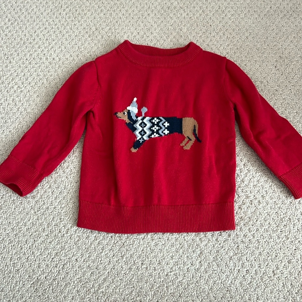 GAP dog winter sweater 18-24 months